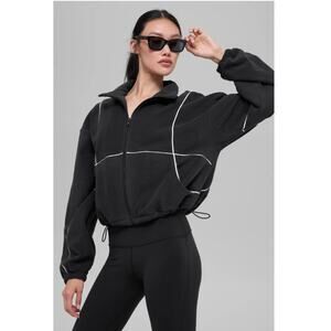 Alo Polar Fleece Game Time Full Zip Jacket Size Small NWT